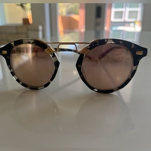KREWE ST. Louis mirror sunglasses
